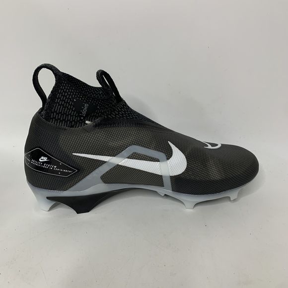 Nike Alpha Menace Elite 3 Men Football Cleats Black Iron Grey CT6648-001 SZ 10.5 main image 4